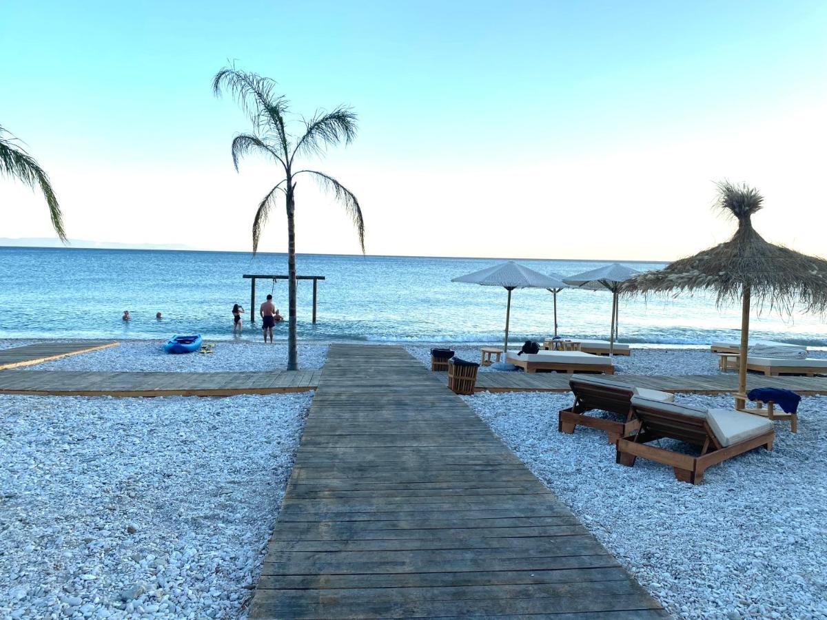 Maison Bellevue - 2 Bdrm Villa In Borsh Beach ภายนอก รูปภาพ